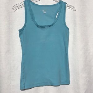 Tee - Sleeveless Aqua